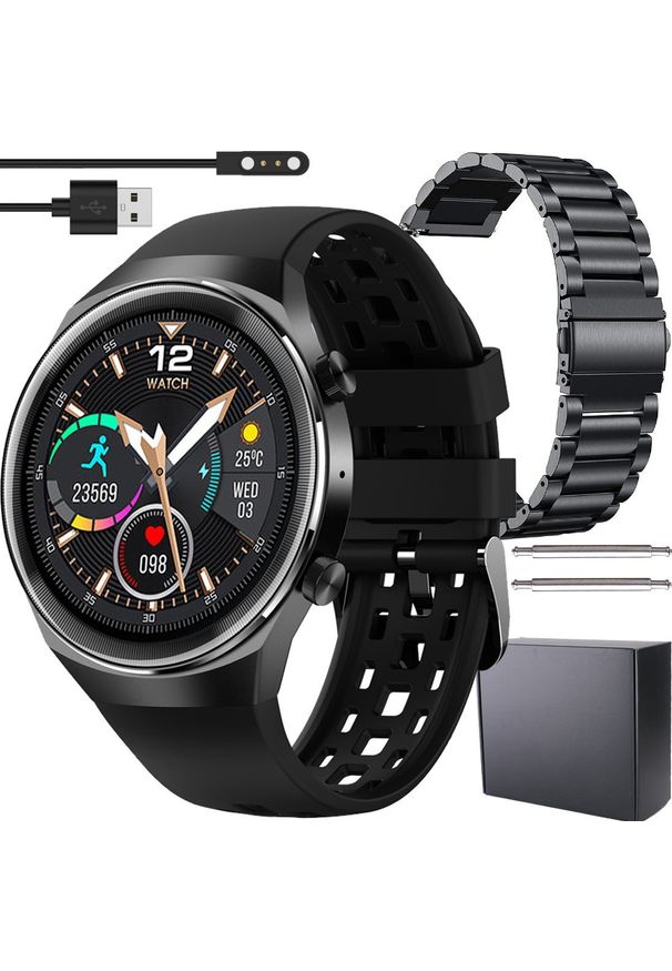 Dexxer - SMARTWATCH Q8. Rodzaj zegarka: smartwatch