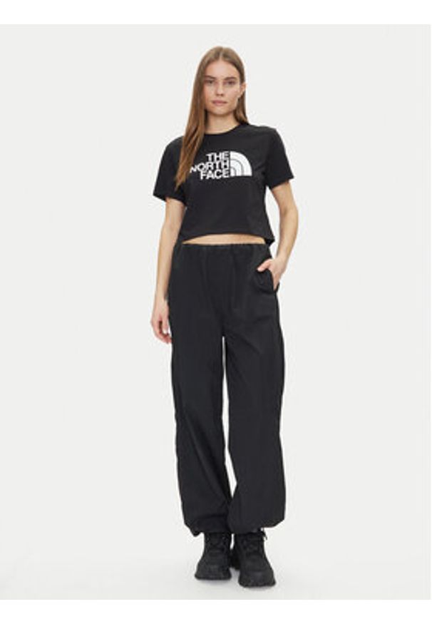 The North Face T-Shirt NF0A8A6HJK31 Czarny Relaxed Fit. Kolor: czarny. Materiał: bawełna, syntetyk