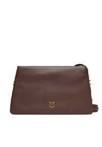 Pinko - PINKO Torebka Triplet AI 25026 PLTT 105161 A0QO Brązowy. Kolor: brązowy. Materiał: skórzane