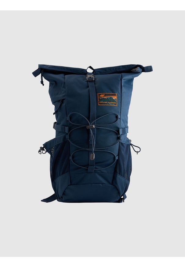 4f - 4F Plecak trekkingowy (25 L) - granatowy Uniwersalny. Kolor: niebieski. Materiał: guma, materiał. Styl: casual
