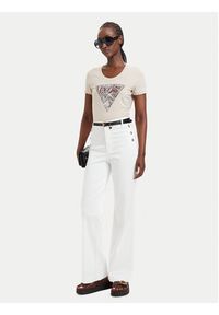 Guess Jeansy W6GA0P W2440 Biały Regular Fit. Kolor: biały #3