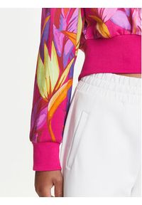 Adidas - adidas Bluza FARM JD6283 Różowy Loose Fit. Kolor: różowy. Materiał: bawełna #5