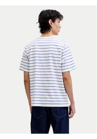 Jack & Jones T-Shirt Norrebro 12291021 Biały Relaxed Fit. Kolor: biały. Materiał: bawełna #7