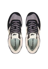New Balance Sneakersy U574SBK W Czarny. Kolor: czarny. Materiał: zamsz, skóra. Model: New Balance 574 #6