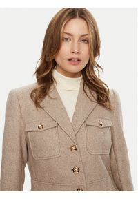 Bruuns Bazaar Marynarka Baki BBW4290 Beżowy Slim Fit. Kolor: beżowy. Materiał: syntetyk #5