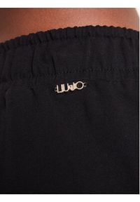 Liu Jo Sport Spodnie dresowe TA3146 F0090 Czarny Regular Fit. Kolor: czarny. Materiał: bawełna, dresówka