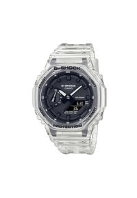G-Shock Zegarek GA-2100SKE-7AER Biały. Kolor: biały