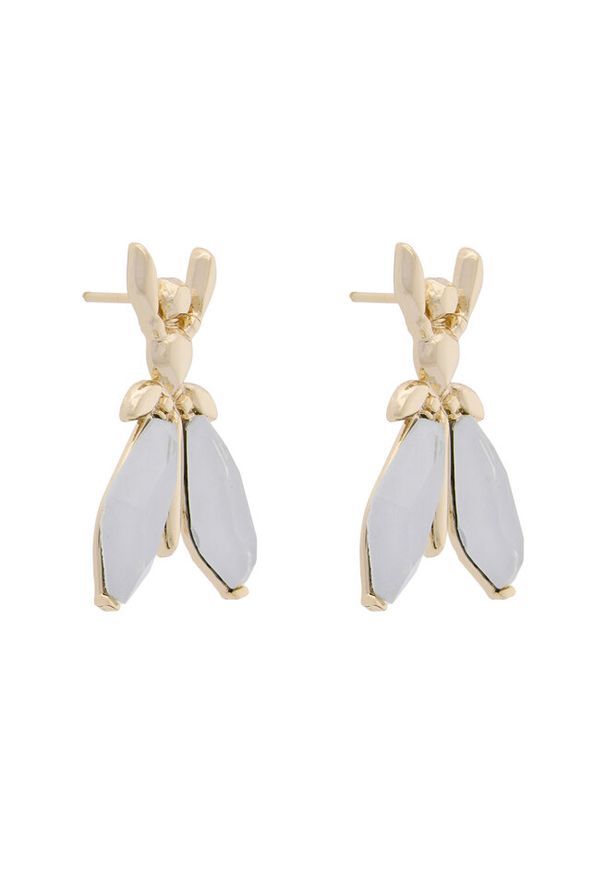 Kolczyki Patrizia Pepe. Kolor: niebieski