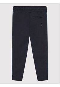 Guess Spodnie dresowe L2RQ15 K6ZS1 Granatowy Regular Fit. Kolor: niebieski. Materiał: bawełna