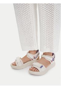 Roxy Sandały CWBEOB-JD2244 Beżowy jasny. Kolor: beżowy. Materiał: materiał #5