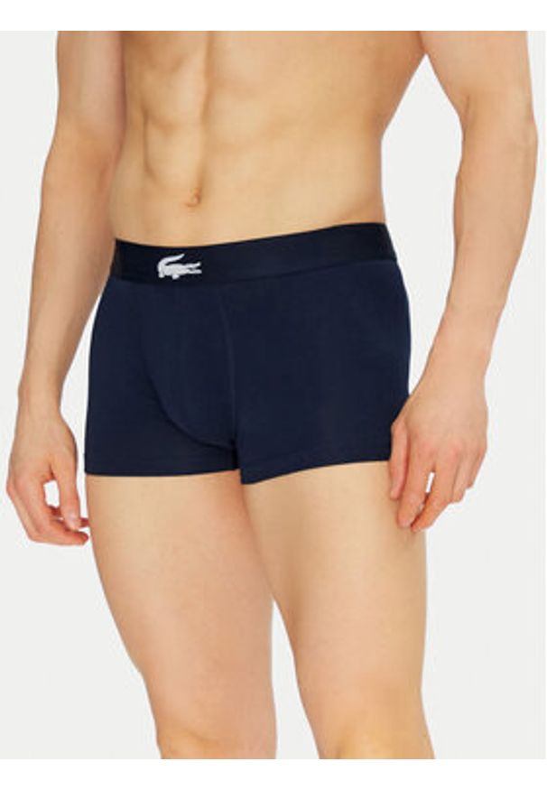 Lacoste Komplet 3 par bokserek 5H1291 Kolorowy. Materiał: bawełna. Wzór: kolorowy