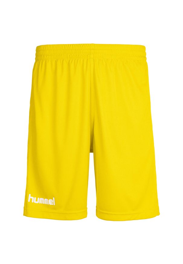 Spodenki sportowe męskie Hummel Core Poly Shorts. Kolor: żółty