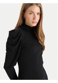 TwinSet - TWINSET Sukienka dzianinowa 252AT3010 Czarny Slim Fit. Kolor: czarny. Materiał: wiskoza #2