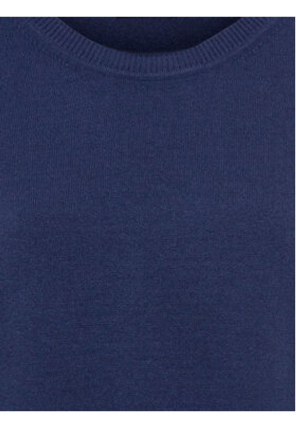 Olsen Sweter 11004261 Granatowy Regular Fit. Kolor: niebieski. Materiał: syntetyk