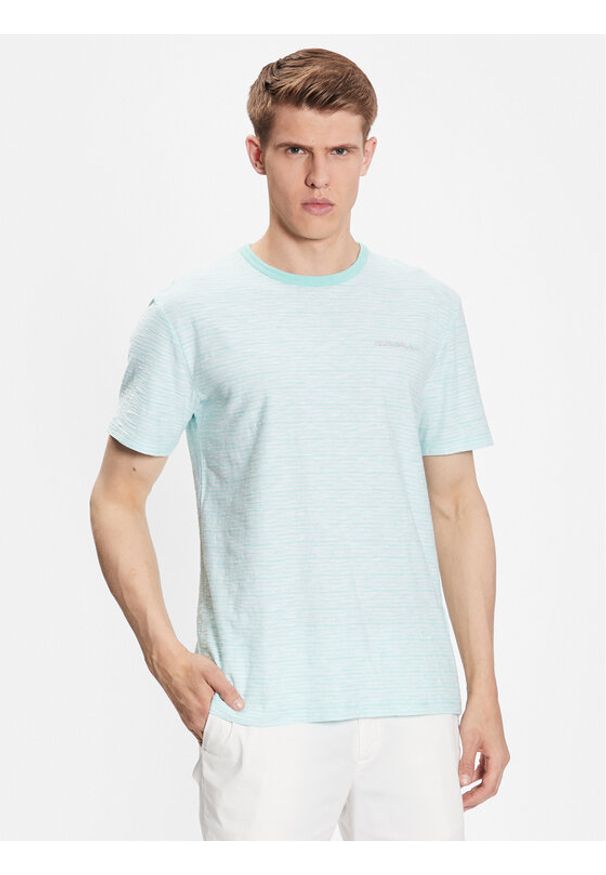 Quiksilver T-Shirt Kentin EQYKT04277 Niebieski Regular Fit. Kolor: niebieski. Materiał: bawełna