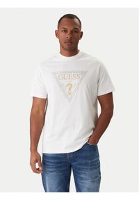 Guess T-Shirt M6RI15 I3Z14 Biały Regular Fit. Kolor: biały. Materiał: bawełna #1