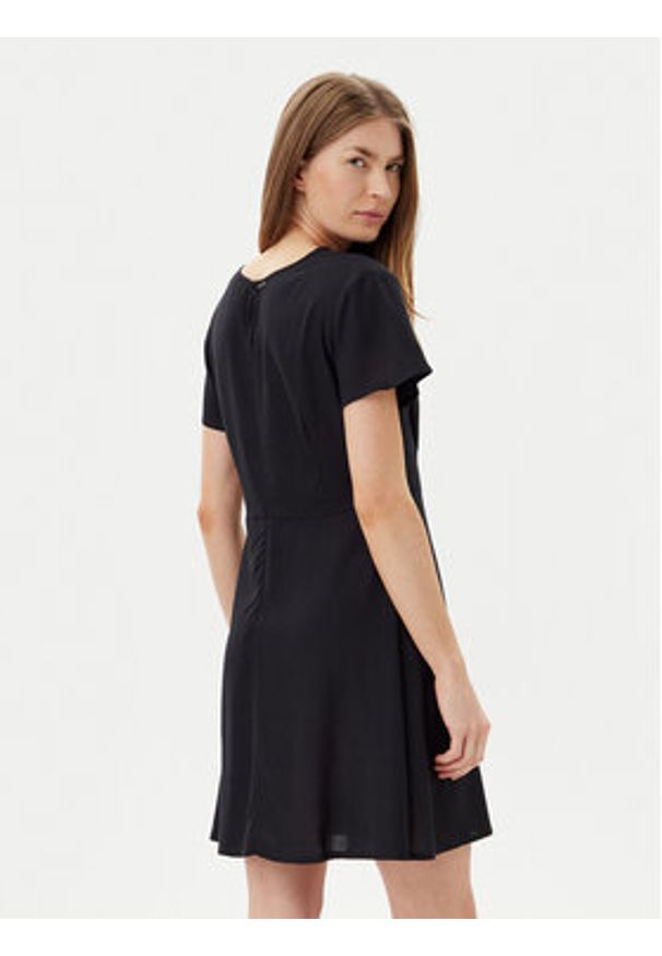 Volcom Sukienka codzienna Surfpunk B1312418 Czarny Regular Fit. Okazja: na co dzień. Kolor: czarny. Materiał: wiskoza. Typ sukienki: proste. Styl: casual