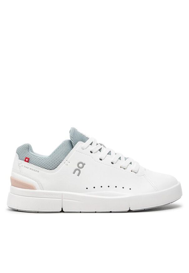 On Buty do biegania The Roger Advantage 3WD10652349 Biały. Kolor: biały. Materiał: skóra