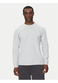 Champion Longsleeve 221164 Szary Loose Fit. Kolor: szary. Materiał: bawełna. Długość rękawa: długi rękaw #1