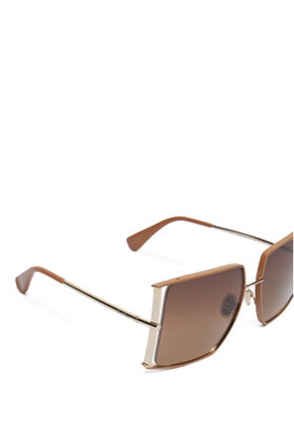 Max Mara Okulary przeciwsłoneczne MM0120 47F Brązowy. Kolor: brązowy