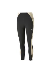 Legginsy Sportowe Damskie Puma Evostripe 7/8. Kolor: wielokolorowy, czarny, beżowy. Materiał: dresówka #1