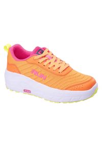 IQ - Buty Sportowe Linki Dla Dzieci. Kolor: żółty, wielokolorowy, pomarańczowy #1