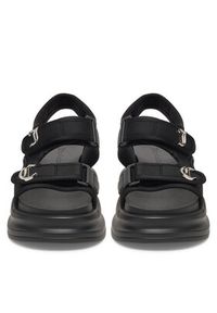 Juicy Couture Sandały WSS21516-01 Czarny. Kolor: czarny. Materiał: materiał #6