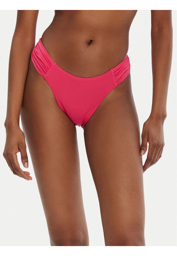 Seafolly Dół od bikini S. Collective 40726-942 Różowy. Kolor: różowy. Materiał: syntetyk