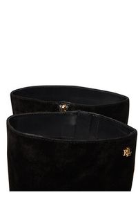 Lauren Ralph Lauren - LAUREN RALPH LAUREN Kozaki 802967811002 Czarny. Kolor: czarny. Materiał: zamsz, skóra #6