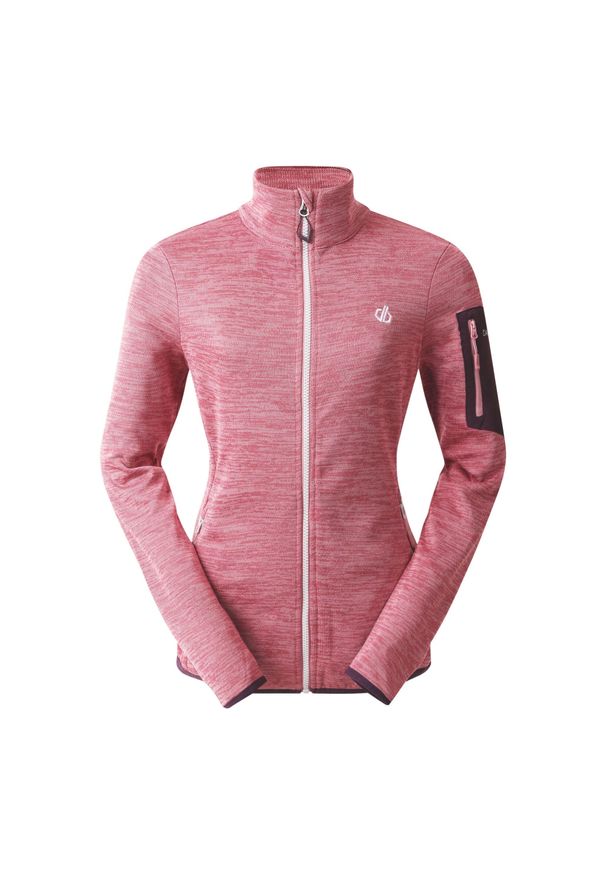 DARE 2B - Polarowy Top Damski Torrek. Kolor: fioletowy, różowy, wielokolorowy. Materiał: polar. Styl: sportowy. Sport: turystyka piesza