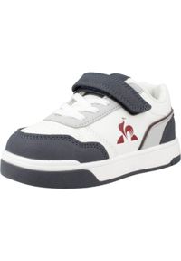 Trenerzy dla chłopców Le Coq Sportif Court Breaker. Kolor: biały. Materiał: skóra, syntetyk