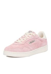 Guess Jeans Sneakersy EO-XL250041 Różowy jasny. Kolor: różowy. Materiał: skóra, zamsz #5