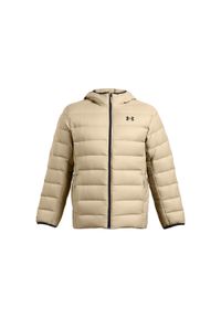 Kurtka puchowa Under Armour Legend. Kolor: czarny, beżowy, wielokolorowy. Materiał: puch #1