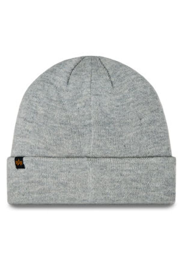 Alpha Industries Czapka 3D Beanie 168910 Szary. Kolor: szary. Materiał: materiał
