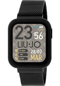 Smartwatch Liu Jo Smartwatch męski LIU JO SWLJ023 czarny bransoleta. Rodzaj zegarka: smartwatch. Kolor: czarny