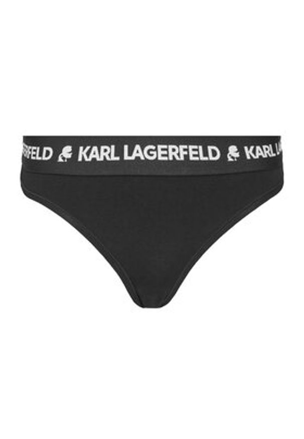 Karl Lagerfeld - KARL LAGERFELD Komplet 3 par fig klasycznych A1W47148 Czarny. Kolor: czarny. Materiał: bawełna