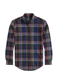 Polo Ralph Lauren Koszula 710P00524001 Kolorowy Custom Fit. Typ kołnierza: polo. Materiał: bawełna. Wzór: kolorowy