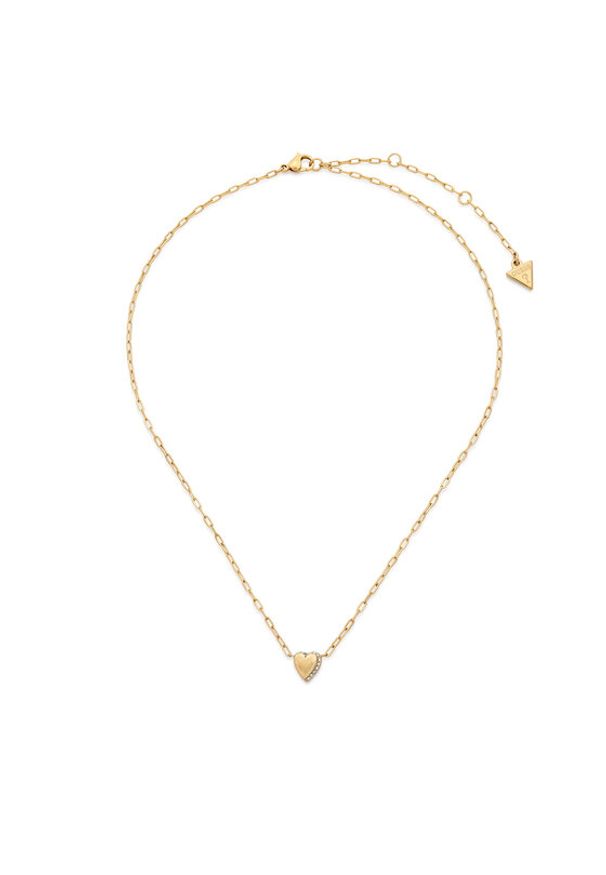 Guess Naszyjnik JUBN06 087JW Złoty. Materiał: metalowe. Kolor: złoty