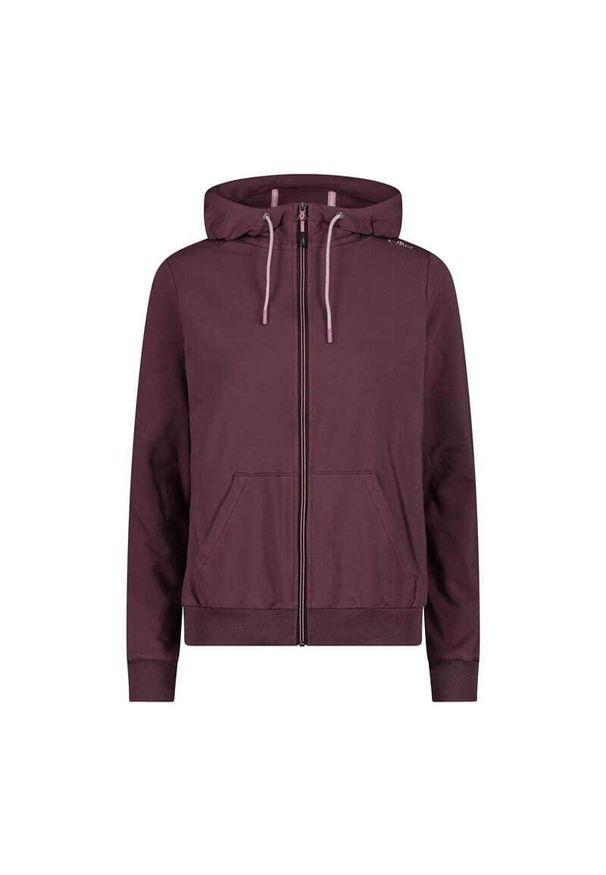 Bluza damska z kapturem CMP. Typ kołnierza: kaptur. Kolor: czerwony, fioletowy, wielokolorowy. Styl: sportowy. Sport: turystyka piesza