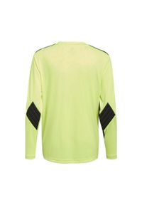 Adidas - Bluza bramkarska dla dzieci adidas Squadra 21 Goalkeeper Jersey Youth. Kolor: czarny, żółty, wielokolorowy. Materiał: jersey