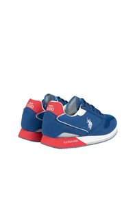 U.S. Polo Assn. Sneakersy "Nobil003" | Nobil003 | Mężczyzna | Niebieski. Kolor: niebieski. Materiał: materiał, skóra ekologiczna. Wzór: nadruk #3