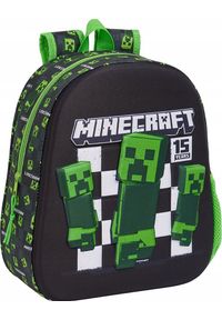 Safta PLECAK SZKOLNY MINECRAFT CREEPER 3D