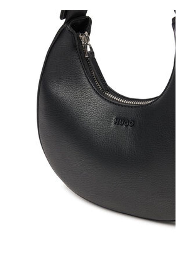Hugo - HUGO Torebka Bel 2.0 50547066 Czarny. Kolor: czarny. Materiał: skórzane
