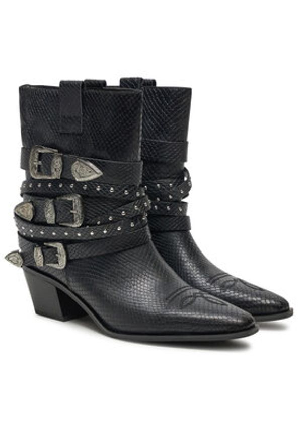 Aldo Botki Emberlynx 13848382 Czarny. Kolor: czarny. Materiał: skóra