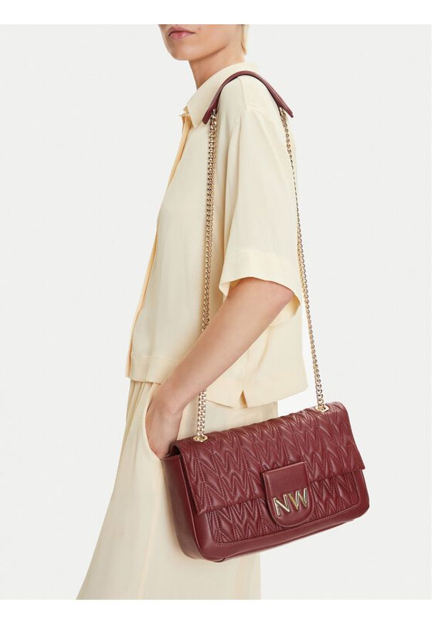 Nine West Torebka CEO-Astoria-Allure-LX10165 Bordowy. Kolor: czerwony