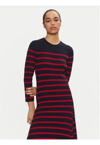 Polo Ralph Lauren Sukienka codzienna 211924266002 Granatowy Slim Fit. Okazja: na co dzień. Typ kołnierza: polo. Kolor: niebieski. Materiał: bawełna. Typ sukienki: proste. Styl: casual #2