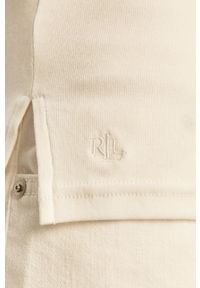 Lauren Ralph Lauren - T-shirt 200654963007. Okazja: na co dzień. Kolor: biały. Materiał: dzianina. Styl: casual #2
