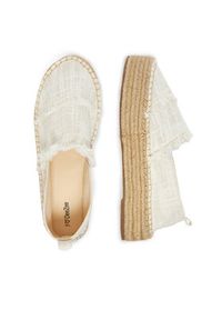 DeeZee Espadryle 532502 Écru. Materiał: materiał #3