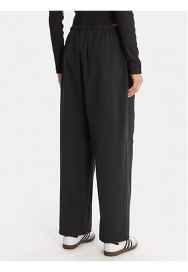 Adidas - adidas Spodnie dresowe Ribbon Parachute JV9727 Czarny Loose Fit. Kolor: czarny. Materiał: syntetyk