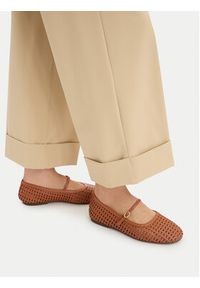Clarks Baleriny Livia Sky 26185980 Brązowy. Kolor: brązowy. Materiał: skóra #5